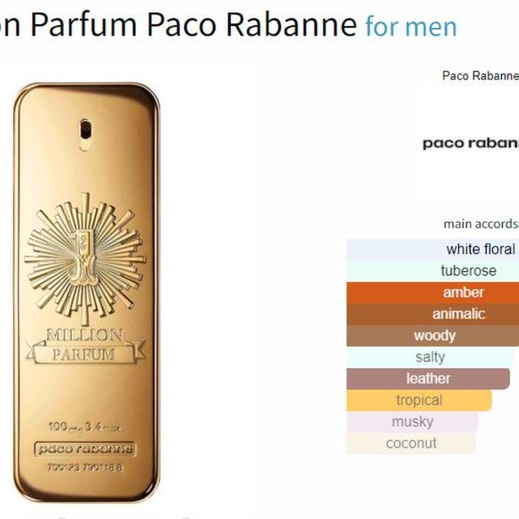 8/20$ - Fragrance Sample - Paco Rabanne - 1 Million - Picture 2 of 2
